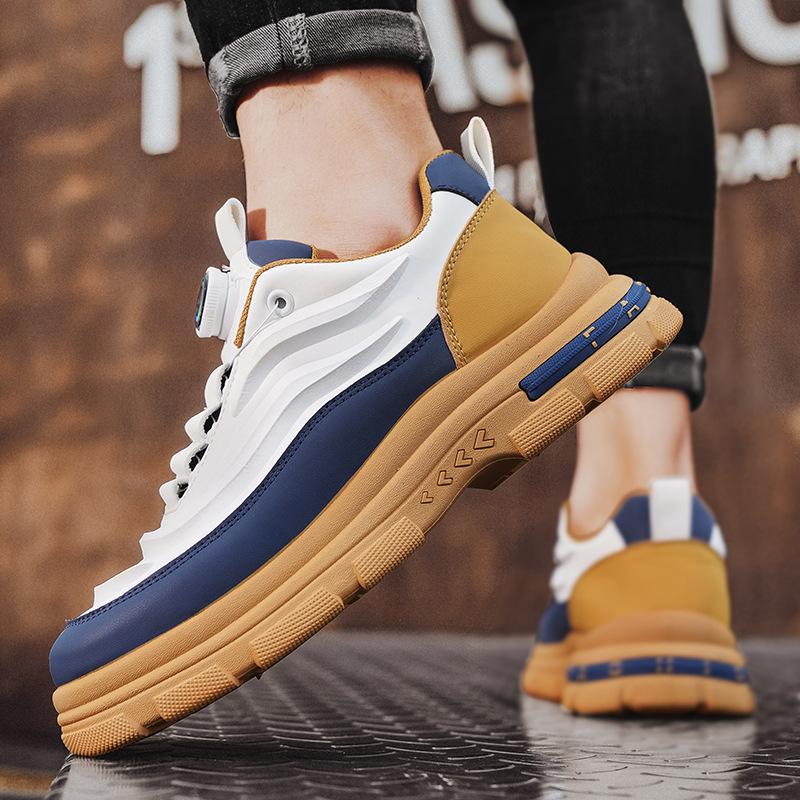 Rotary buckle casual sports shoes men s autumn and winter trend hiking shoes men s outdoor breathable low-top tooling trendy shoes 39
Rotary buckle casual sports shoes men s autumn and winter trend hiking shoes men s outdoor breathable low-top tooling trendy shoes 39