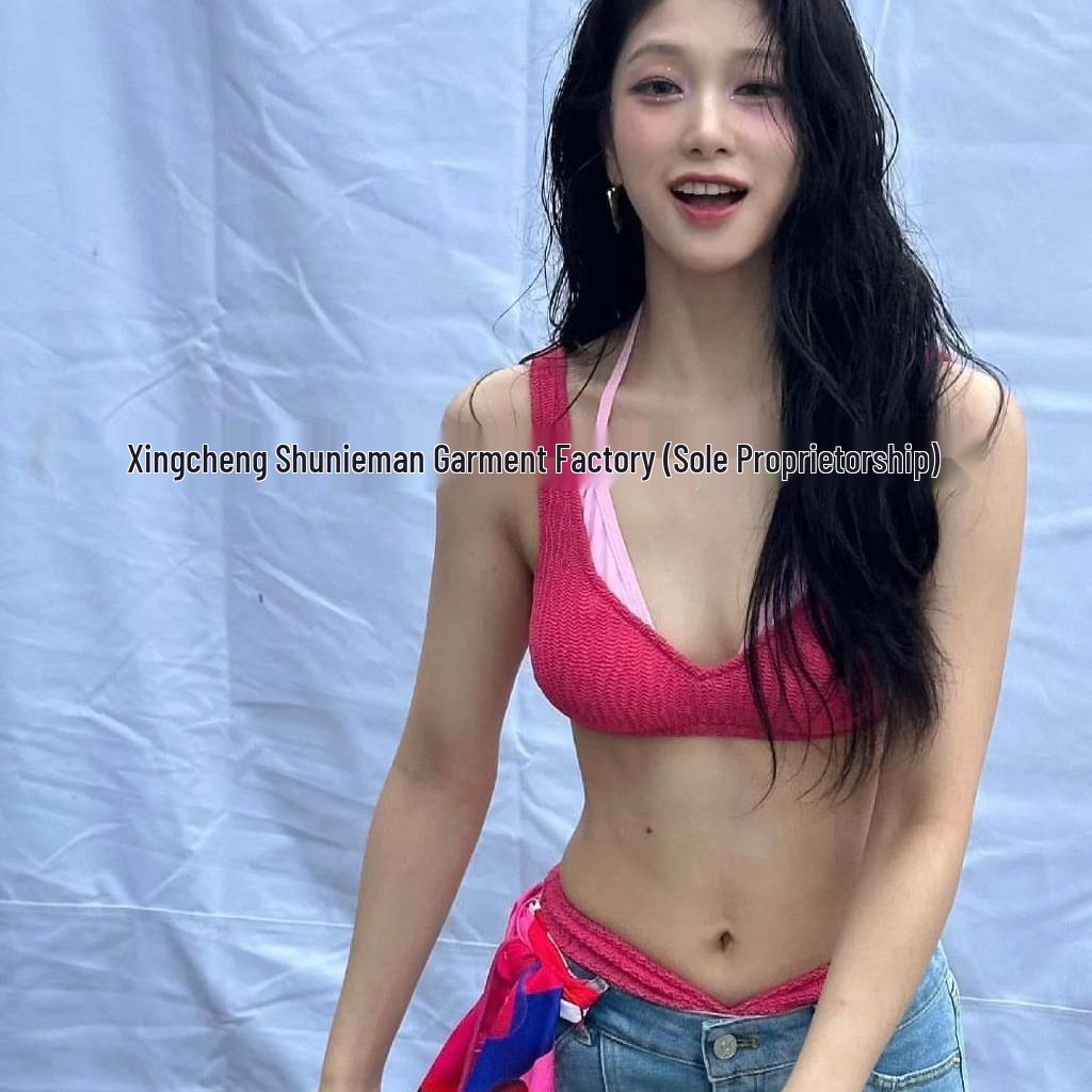 Hot Girl Layered Bikini: Sexy Color Block Swimsuit, Pure Desire Korean Style for Small Busts M красный
Hot Girl Layered Bikini: Sexy Color Block Swimsuit, Pure Desire Korean Style for Small Busts M красный