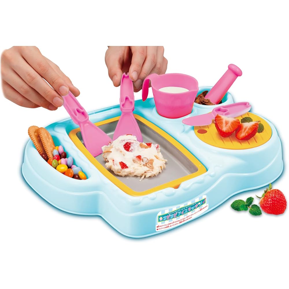 MegaHouse Mix and Match Ice Kitchen Playset with Accessories and Colorful Design
MegaHouse Mix and Match Ice Kitchen Playset with Accessories and Colorful Design