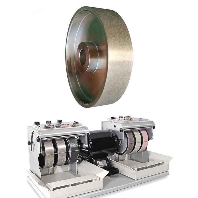 Electroplate Coated Diamond Grinding Sharpener Wheel Accessory Disc Metal Diameter 6 inch Thickness 38mm For Tungsten Tile Glass Grit 1000
Electroplate Coated Diamond Grinding Sharpener Wheel Accessory Disc Metal Diameter 6 inch Thickness 38mm For Tungsten Tile Glass Grit 1000