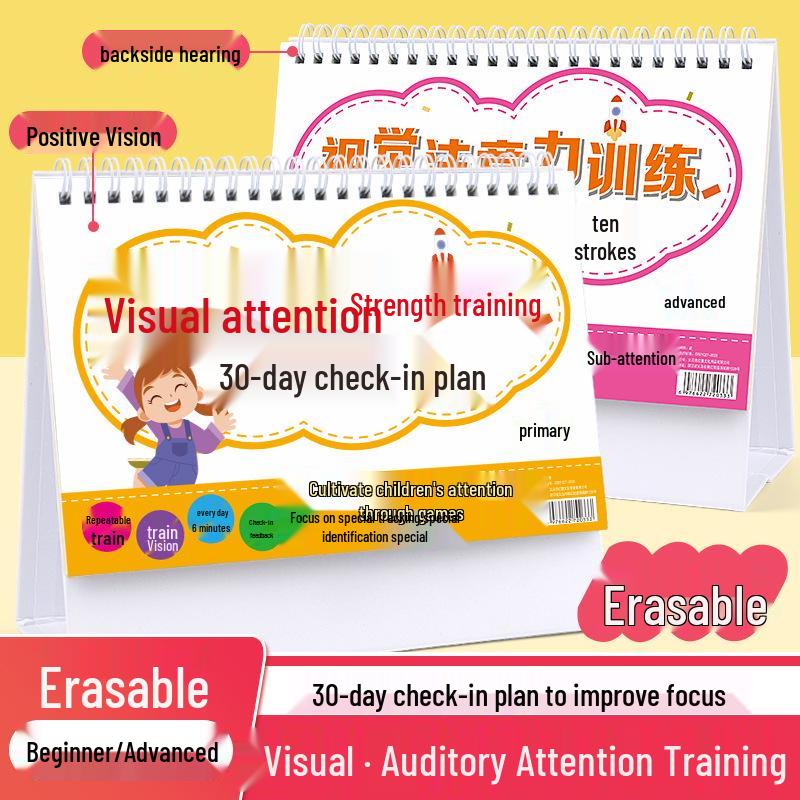 Visual Auditory Attention Training Cards: Enhance Children s Logical Thinking & Whole Brain Development
Visual Auditory Attention Training Cards: Enhance Children s Logical Thinking & Whole Brain Development