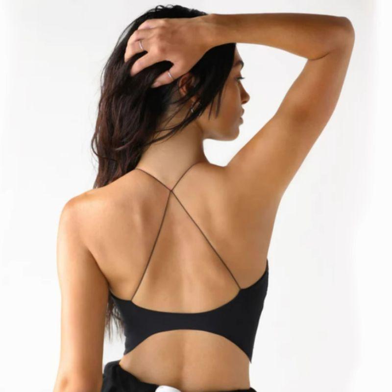 CSB Same Style Fancy Sexy Beauty Back Sports Bra Female Yoga Fitness Dance Halterneck Intimates Natural-looking MY105 Black (Tops) L
CSB Same Style Fancy Sexy Beauty Back Sports Bra Female Yoga Fitness Dance Halterneck Intimates Natural-looking MY105 Black (Tops) L