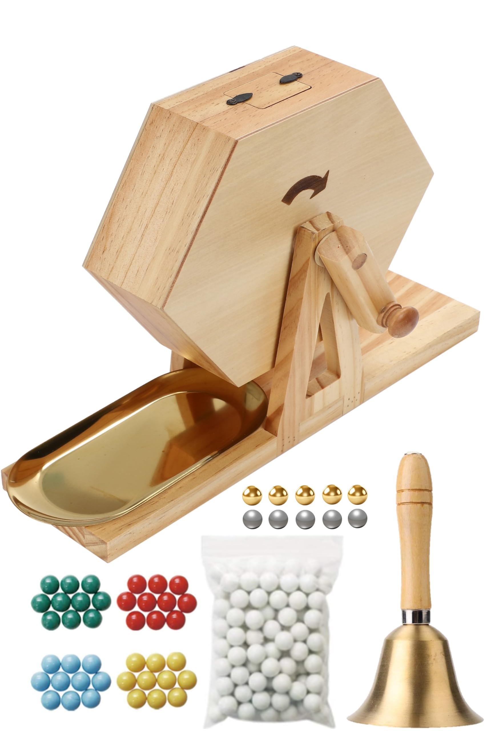 Sulanx Gachapon Lottery Machine with Bell and Lottery Balls
Sulanx Gachapon Lottery Machine with Bell and Lottery Balls
