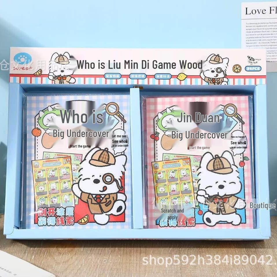 Qing Yi Fang Puppy Diary: ATOZ Detective Scratch-off Game Book for Kids Random 1 Book
Qing Yi Fang Puppy Diary: ATOZ Detective Scratch-off Game Book for Kids Random 1 Book