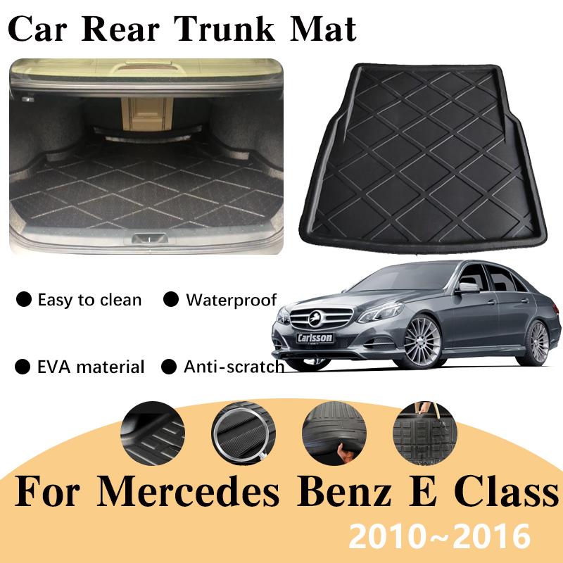 Автомобильный противоскользящий коврик для багажника Mercedes Benz E Class W212 2010~2016, задний грузовой лоток, коврик для багажника, задняя накладка, аксессуары, материал EVA
Автомобильный противоскользящий коврик для багажника Mercedes Benz E Class W212 2010~2016, задний грузовой лоток, коврик для багажника, задняя накладка, аксессуары, материал EVA