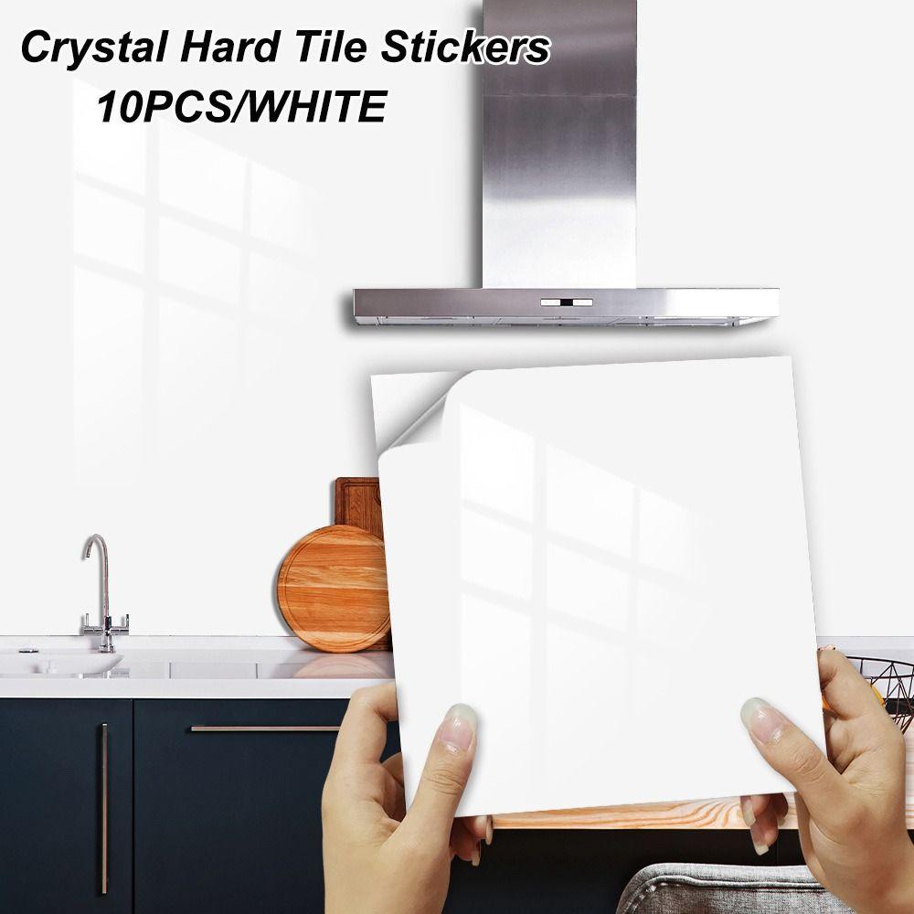 Waterproof Wall Stickers White Home Stickers New Oil Proof Sticker Bathroom Kitchen 10x10cm
Waterproof Wall Stickers White Home Stickers New Oil Proof Sticker Bathroom Kitchen 10x10cm