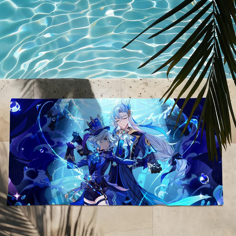 Genshin Impact Neuvillette Furina Towel Shower Sauna Travel Spa Quick Dry Gym Accessories Soft Large Beach Towels W40*H60(CM)
Genshin Impact Neuvillette Furina Towel Shower Sauna Travel Spa Quick Dry Gym Accessories Soft Large Beach Towels W40*H60(CM)