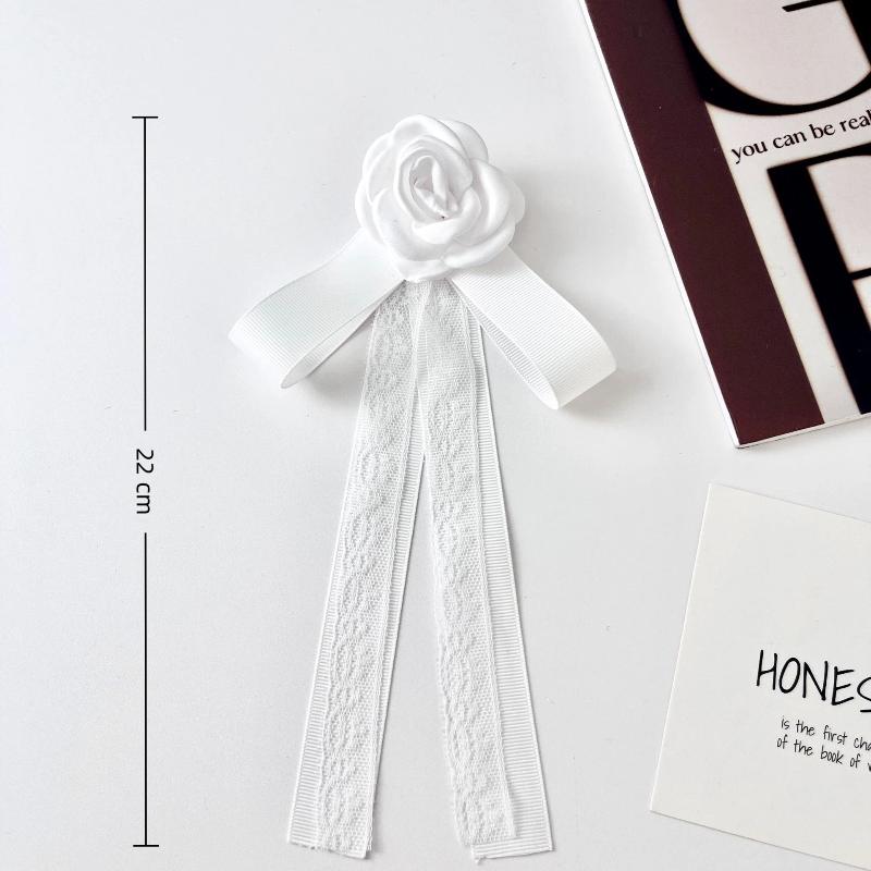 Camellia Flower Ribbon Brooch Black White French Style Pin Brooch For Women Shirt Collar Pins Vintage Party Brooches Jewelry
Camellia Flower Ribbon Brooch Black White French Style Pin Brooch For Women Shirt Collar Pins Vintage Party Brooches Jewelry