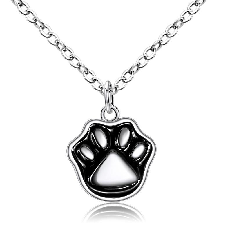 BELLA BOX Сладкое и крутое эмалевое ожерелье с кошачьей лапкой для женщин, новый бестселлер с легкой цепочкой до ключицы чёрный
BELLA BOX Сладкое и крутое эмалевое ожерелье с кошачьей лапкой для женщин, новый бестселлер с легкой цепочкой до ключицы чёрный