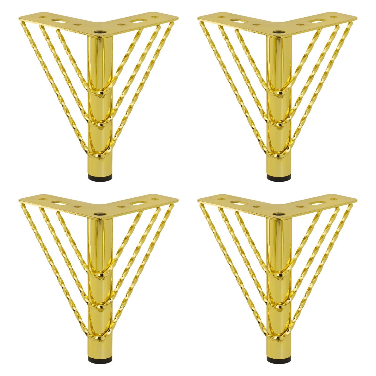 4 Pieces Metal Furniture Legs Cabinet Feet Modern Heavy Duty Solid Metal Sofa Legs DIY Replacement Sofa Feet for Cupboard
4 Pieces Metal Furniture Legs Cabinet Feet Modern Heavy Duty Solid Metal Sofa Legs DIY Replacement Sofa Feet for Cupboard