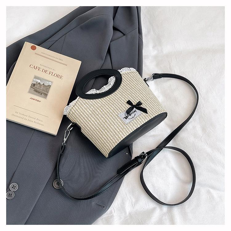 Summer fashion straw bag women s 2025 new sweet girl portable vegetable basket bag versatile messenger bag
Summer fashion straw bag women s 2025 new sweet girl portable vegetable basket bag versatile messenger bag