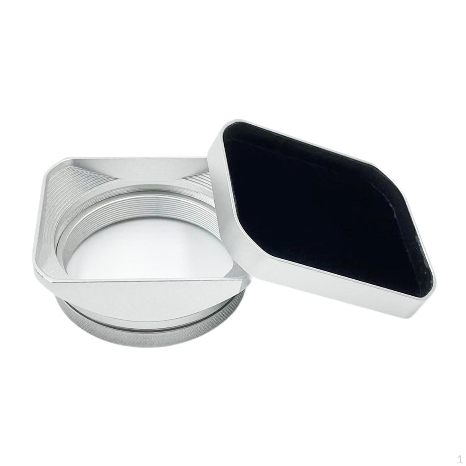 Camera Square with Lens Cap Adapter Locking Anti-Shock Reduces for Photography P срібний
Camera Square with Lens Cap Adapter Locking Anti-Shock Reduces for Photography P срібний