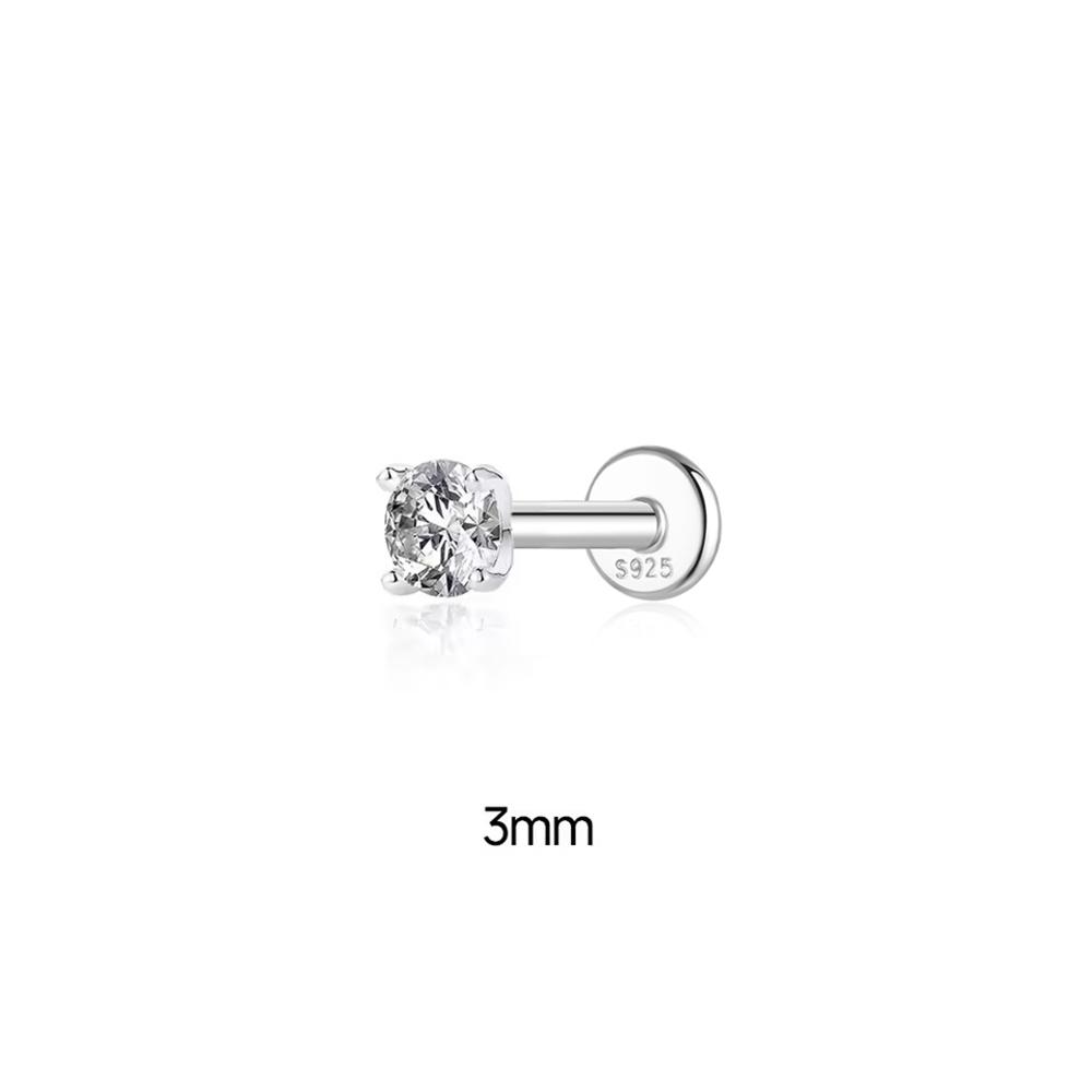 CANNER 0.5-1.2 Carat D Color Moissanite Ear Stud Earrings For Women 925 Silver Sparkling Piercing Earring Fine Jewelry
CANNER 0.5-1.2 Carat D Color Moissanite Ear Stud Earrings For Women 925 Silver Sparkling Piercing Earring Fine Jewelry