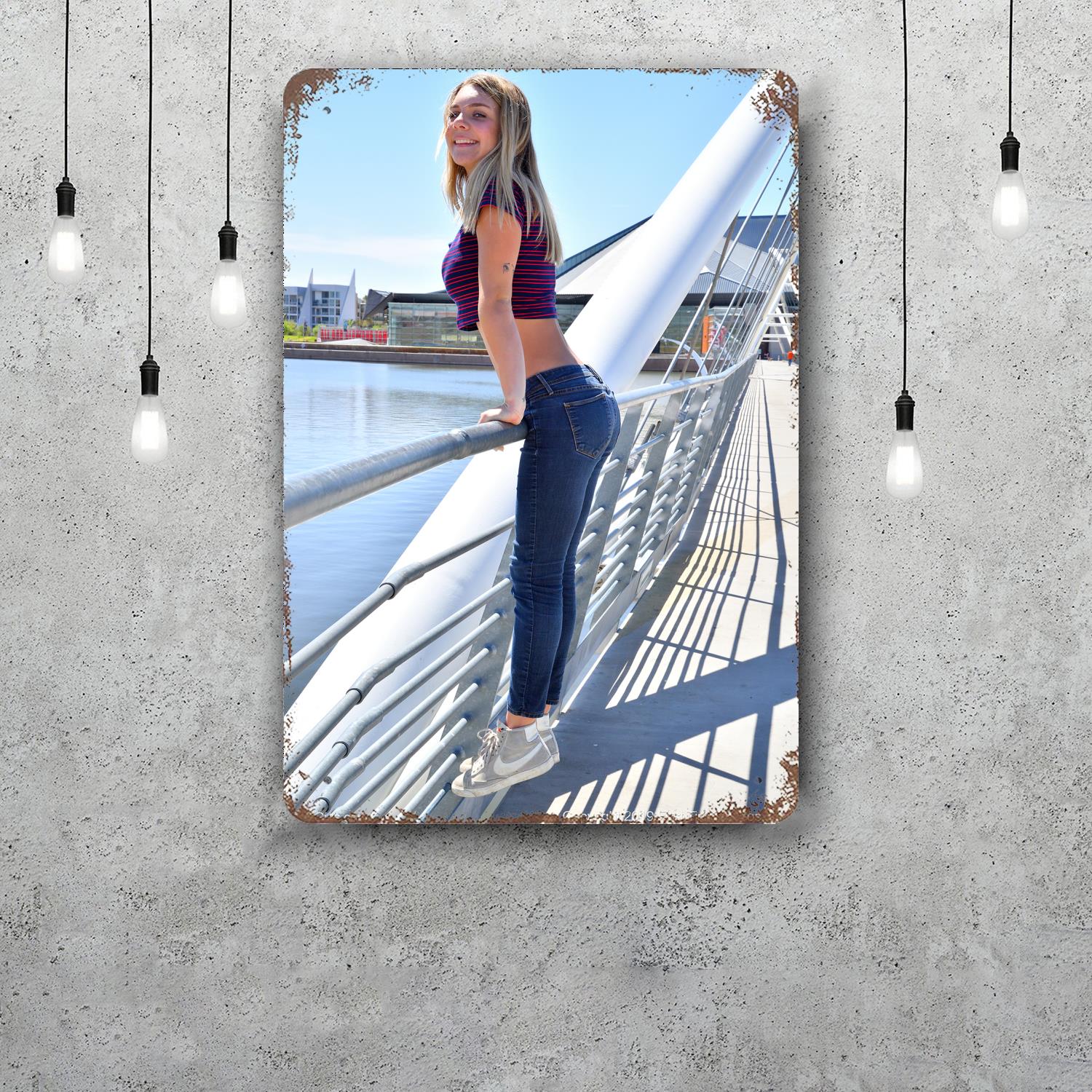 gabbie carter model sexy Decor Poster Vintage Tin Sign Metal Sign Decorative Plaque for Pub Bar Man Cave Club Wall Decoration 20x30cm(7.8x11.8inch)
gabbie carter model sexy Decor Poster Vintage Tin Sign Metal Sign Decorative Plaque for Pub Bar Man Cave Club Wall Decoration 20x30cm(7.8x11.8inch)