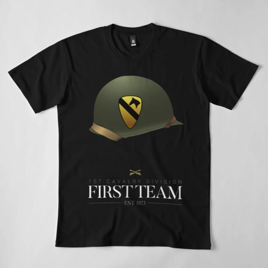 First Team US Army 1st Cavalry Division TShirt 100 Cotton ONeck Summer Short Sleeve Casual Mens Tshirt Size S3XL S
First Team US Army 1st Cavalry Division TShirt 100 Cotton ONeck Summer Short Sleeve Casual Mens Tshirt Size S3XL S