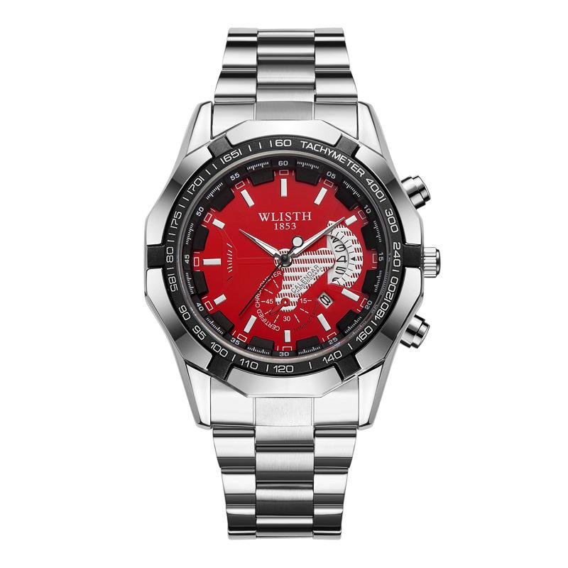 WOLIX Men s Large Dial Waterproof Mechanical Quartz Wristwatch
WOLIX Men s Large Dial Waterproof Mechanical Quartz Wristwatch