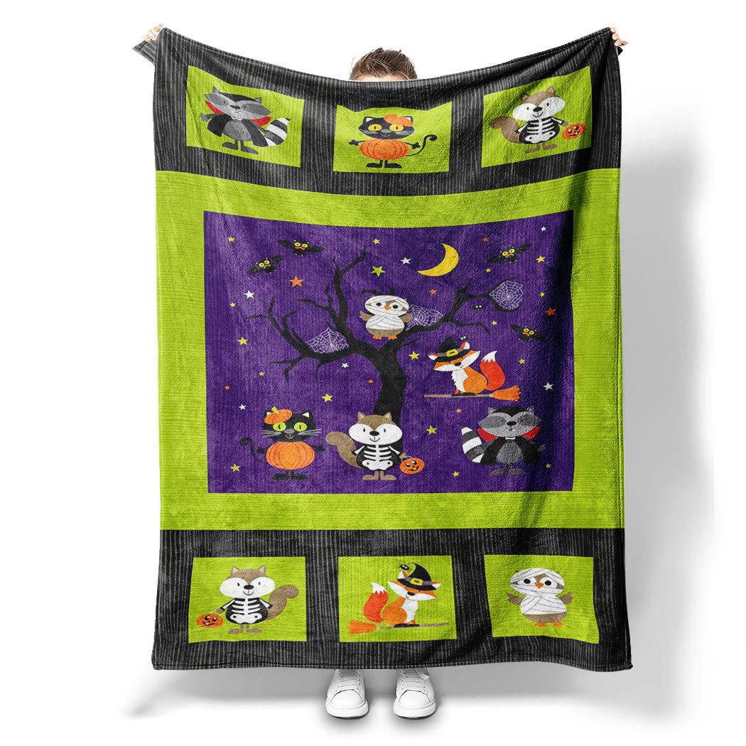 Halloween cartoon theme Printed Blanket for Sofa Travel Camping Living Room Office Conditioning Blanket for All Seasons Gifts 75x90cm
Halloween cartoon theme Printed Blanket for Sofa Travel Camping Living Room Office Conditioning Blanket for All Seasons Gifts 75x90cm