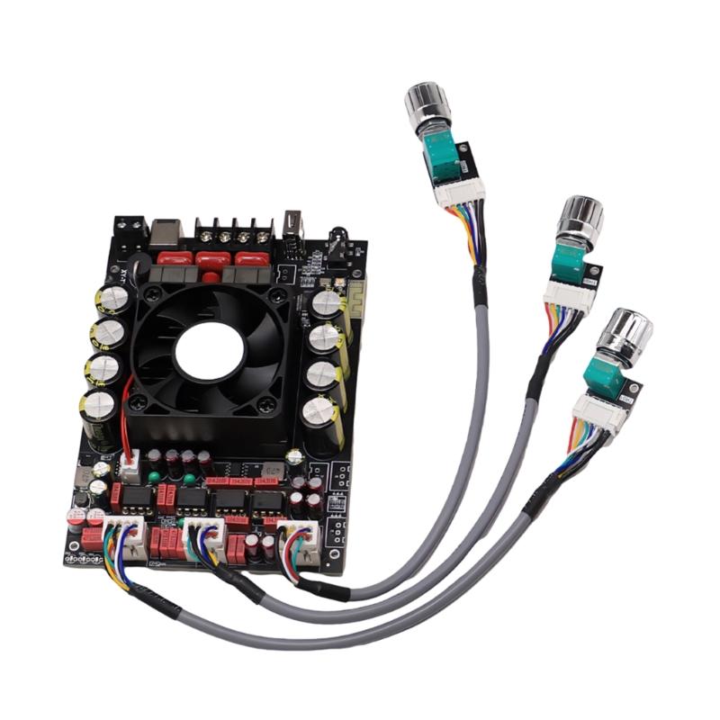XY-T220H Amplifier Board 220Wx2 Powerful With Bass And Treble Control For Home Audiory Systems Enhances Sound Quality 1
XY-T220H Amplifier Board 220Wx2 Powerful With Bass And Treble Control For Home Audiory Systems Enhances Sound Quality 1