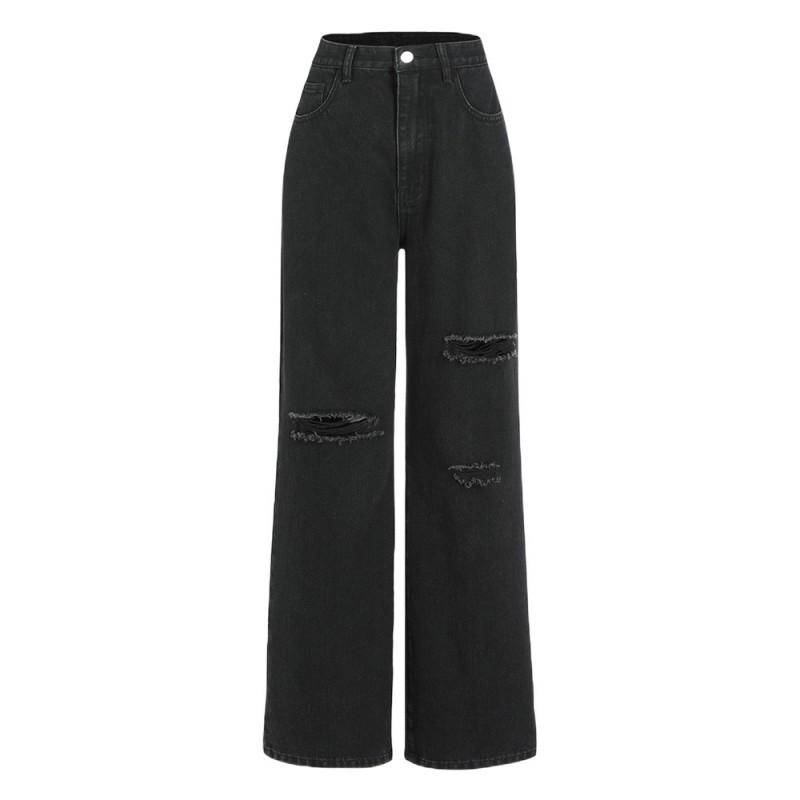 Jeans Black Torn Washed Straight Pants Women s M чорний
Jeans Black Torn Washed Straight Pants Women s M чорний