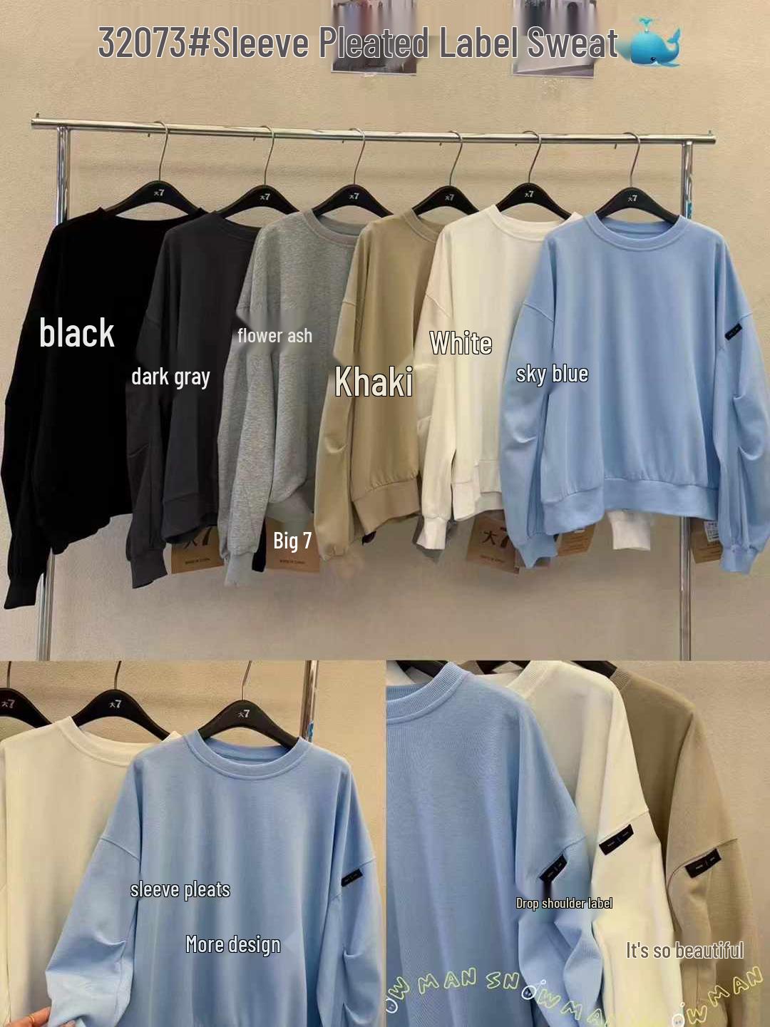 Women s Plus Size Korean Style Pleated Long Sleeve Sweatshirt - Spring 2023 One Size хаки
Women s Plus Size Korean Style Pleated Long Sleeve Sweatshirt - Spring 2023 One Size хаки