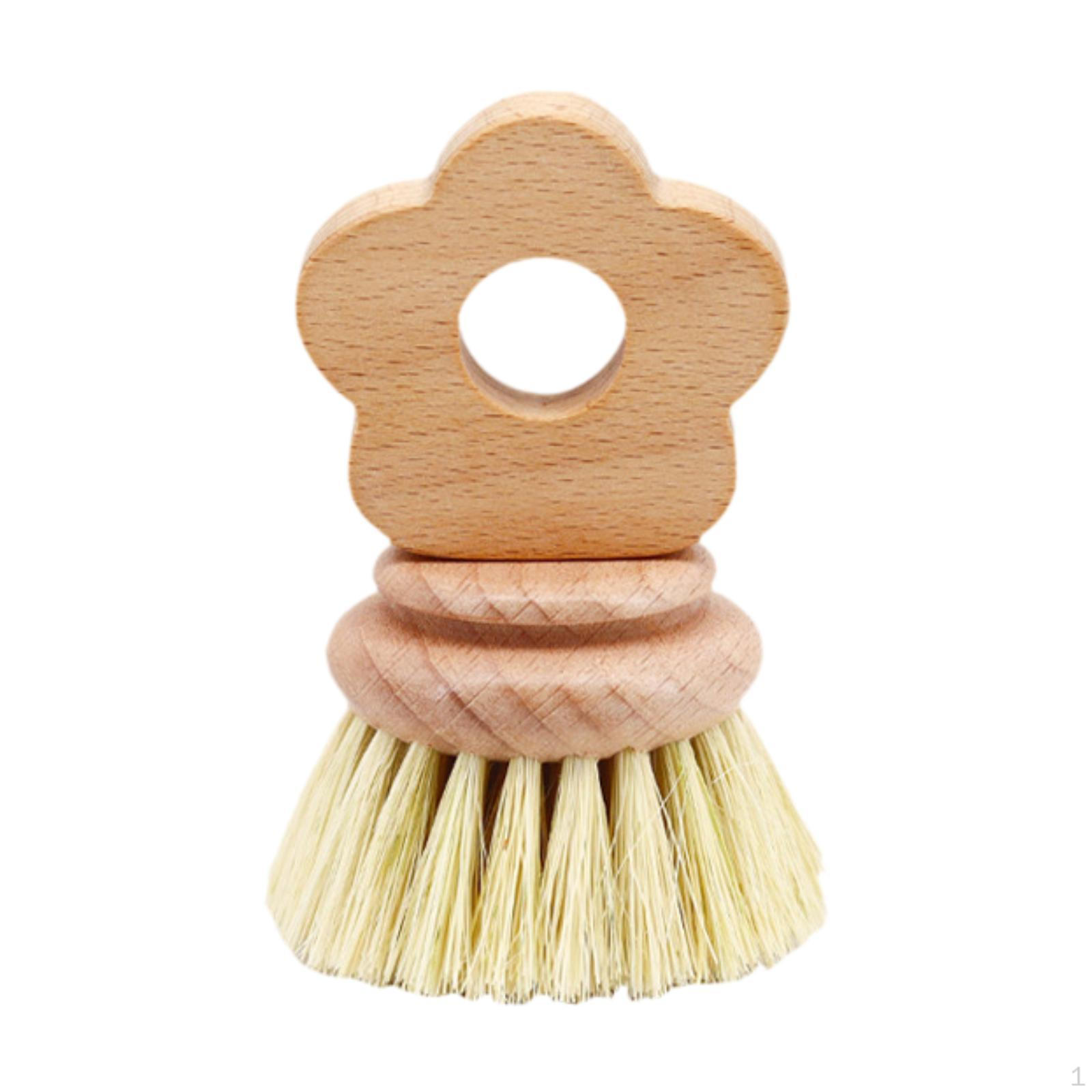 Cleaning Tool Brush for Dishes with Sisal Bristles And Handle 9.5x6x1.5cm
Cleaning Tool Brush for Dishes with Sisal Bristles And Handle 9.5x6x1.5cm