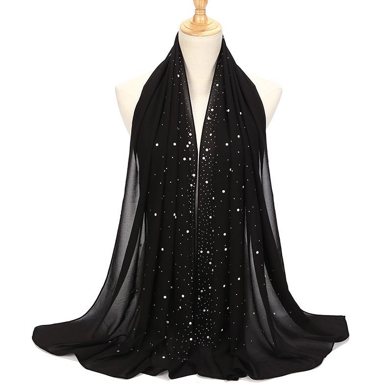 Malaysia Pearl Rhinestone Chiffon Headscarf MSL077 72x175CM
Malaysia Pearl Rhinestone Chiffon Headscarf MSL077 72x175CM