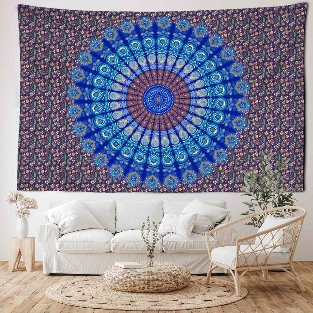 Красно-синяя мандала гобелен настенный хиппи тапиз богемный психоделический колдовство гостиная общежитие домашний декор 95x70CM
Красно-синяя мандала гобелен настенный хиппи тапиз богемный психоделический колдовство гостиная общежитие домашний декор 95x70CM