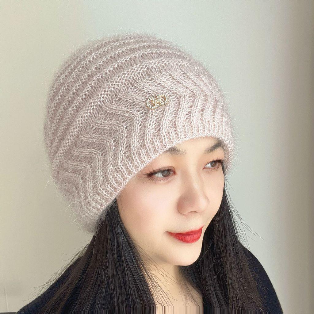 Knitted Hat For Women Winter Warmth Soft Woolen Beanie With Ear Cover For Outdoor Use
Knitted Hat For Women Winter Warmth Soft Woolen Beanie With Ear Cover For Outdoor Use