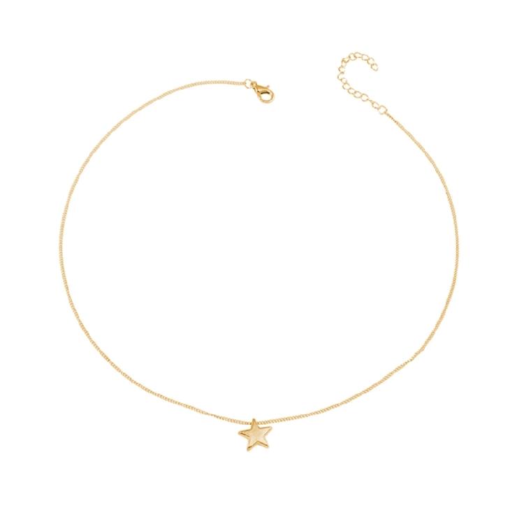 Star Sweater Chain Simple Y2K Jewelry Eye-catching Star Choker Clavicle Chain
Star Sweater Chain Simple Y2K Jewelry Eye-catching Star Choker Clavicle Chain