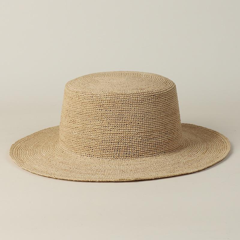 New Summer Wide Brim Sun Hat 100% Raffia Straw Cowboy UV Protection Hat For Women Outdoor Breathable Beach Cap Vintage Sombrero 54-58cm
New Summer Wide Brim Sun Hat 100% Raffia Straw Cowboy UV Protection Hat For Women Outdoor Breathable Beach Cap Vintage Sombrero 54-58cm