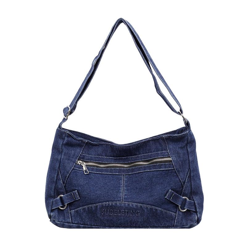 Ins Korean Style Vintage Denim Shoulder Bag Women for Everyday Style Crossbody Letter Bag Casual Fashi Commuting Underarm Bag
Ins Korean Style Vintage Denim Shoulder Bag Women for Everyday Style Crossbody Letter Bag Casual Fashi Commuting Underarm Bag