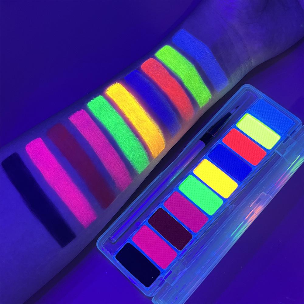 VERONNI Water-Soluble UV Fluorescent Body Paint for Stage Makeup - Cream Eyeliner & Eyeshadow in Stock
VERONNI Water-Soluble UV Fluorescent Body Paint for Stage Makeup - Cream Eyeliner & Eyeshadow in Stock