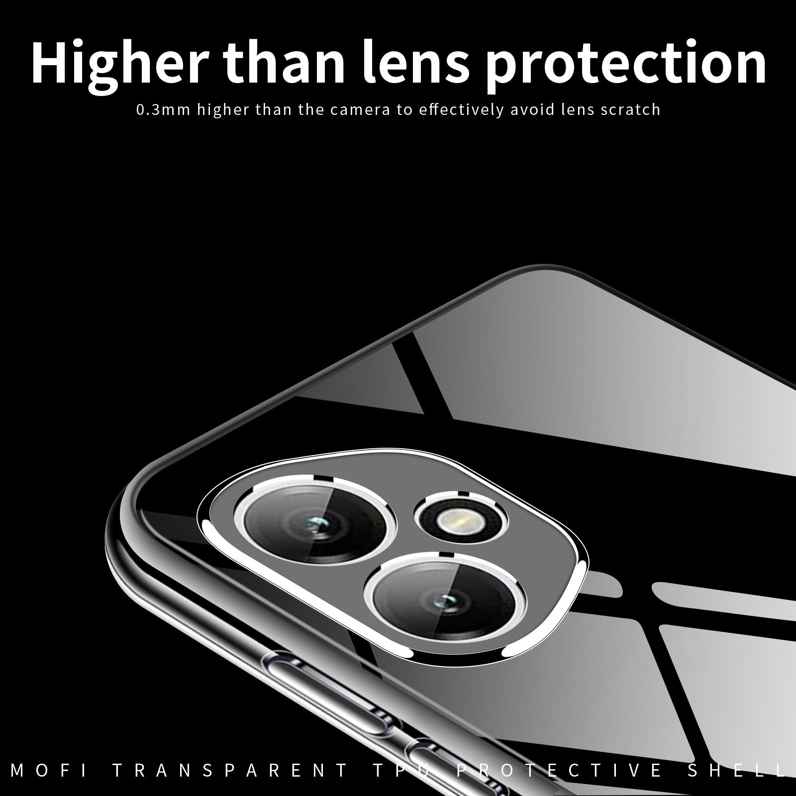 For Honor 400 5G (Global) Clear Phone Case MOFI Ultra-Thin TPU Phone Back Cover Transparent
For Honor 400 5G (Global) Clear Phone Case MOFI Ultra-Thin TPU Phone Back Cover Transparent