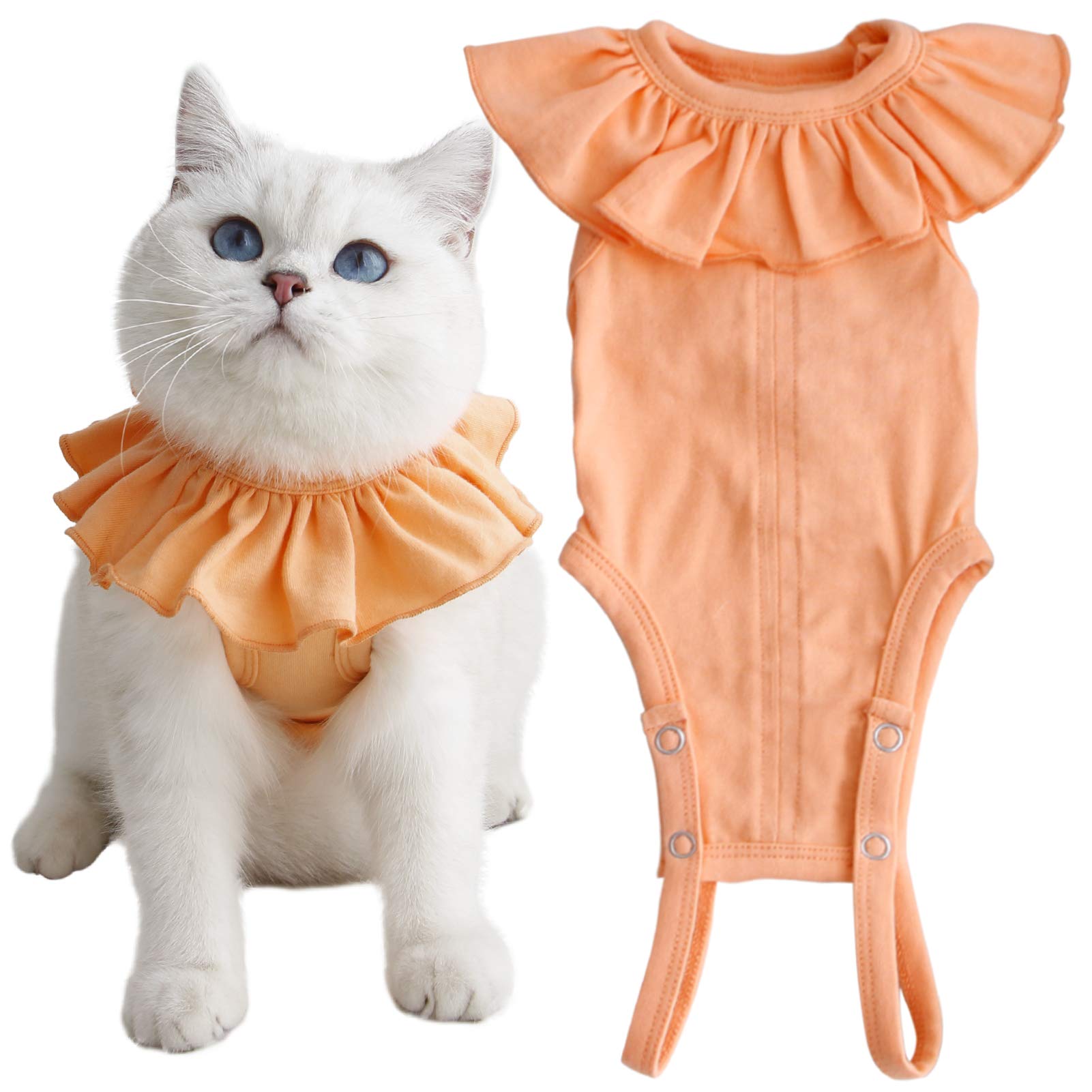 KUVEELA PET Послеоперационная одежда для кошек, девочек, одежда, воротник, защитная рана, лизание кожи, дышащая, альтернатива елизаветинской,
KUVEELA PET Послеоперационная одежда для кошек, девочек, одежда, воротник, защитная рана, лизание кожи, дышащая, альтернатива елизаветинской,