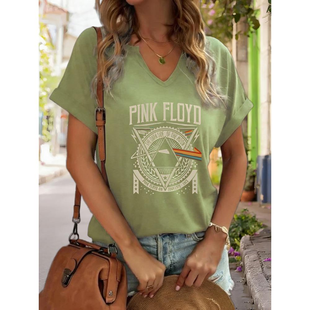 Жіноча футболка з V-подібним вирізом Pink Floyd Dark Side of The Moon , Ретро футболка з принтом рок-гурту, Повсякденна футболка з коротким рукавом 5XL
Жіноча футболка з V-подібним вирізом Pink Floyd Dark Side of The Moon , Ретро футболка з принтом рок-гурту, Повсякденна футболка з коротким рукавом 5XL