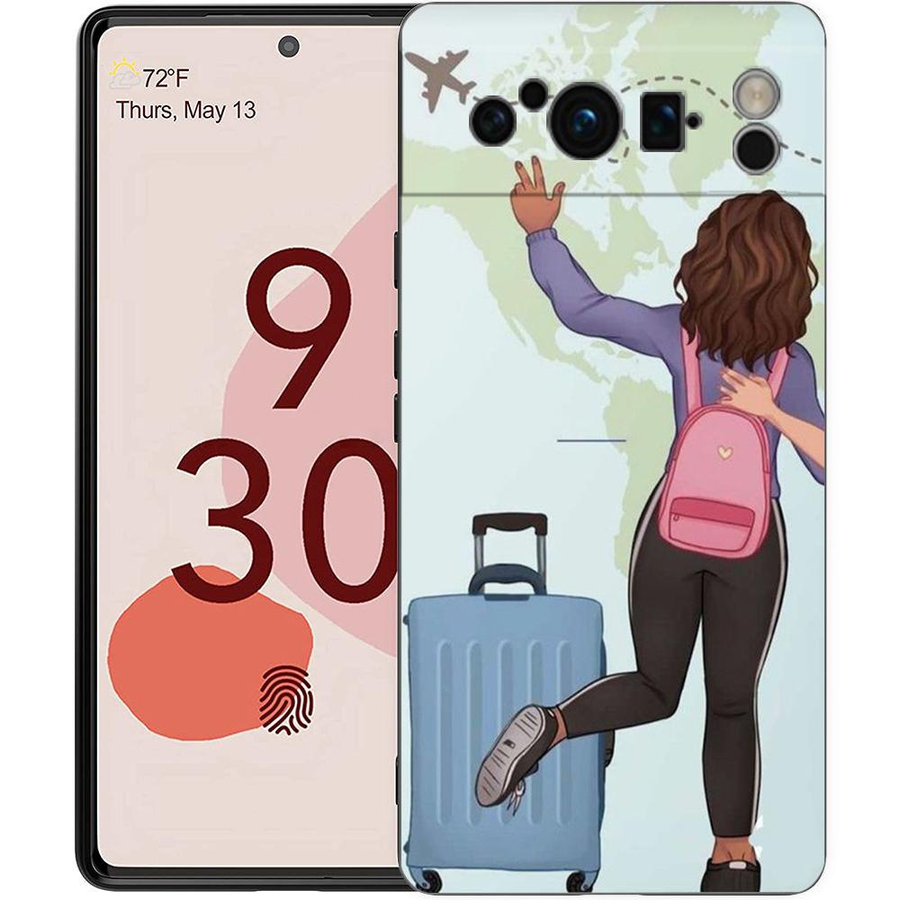 Модный чехол для телефона с картой мира и картой мира для Google Pixel 8 A 7 6 Pro 6A 5G, черный мягкий противоударный чехол из ТПУ Pixel 6 Pro
Модный чехол для телефона с картой мира и картой мира для Google Pixel 8 A 7 6 Pro 6A 5G, черный мягкий противоударный чехол из ТПУ Pixel 6 Pro