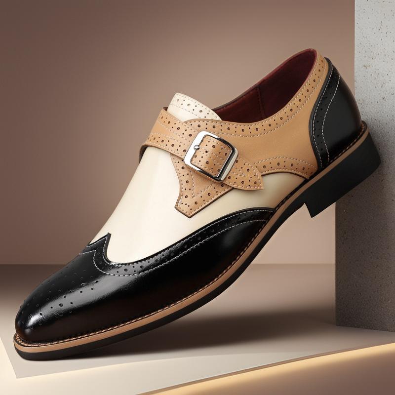 New color matching Brock engraved leather shoes large size men s business dress casual leather shoes, British versatile men s shoes 39
New color matching Brock engraved leather shoes large size men s business dress casual leather shoes, British versatile men s shoes 39