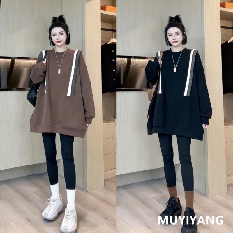 European Plus Size Color Block Patchwork Sweatshirt - Loose Fit, Slimming Top, Spring/Autumn, For Women Medium чёрный
European Plus Size Color Block Patchwork Sweatshirt - Loose Fit, Slimming Top, Spring/Autumn, For Women Medium чёрный