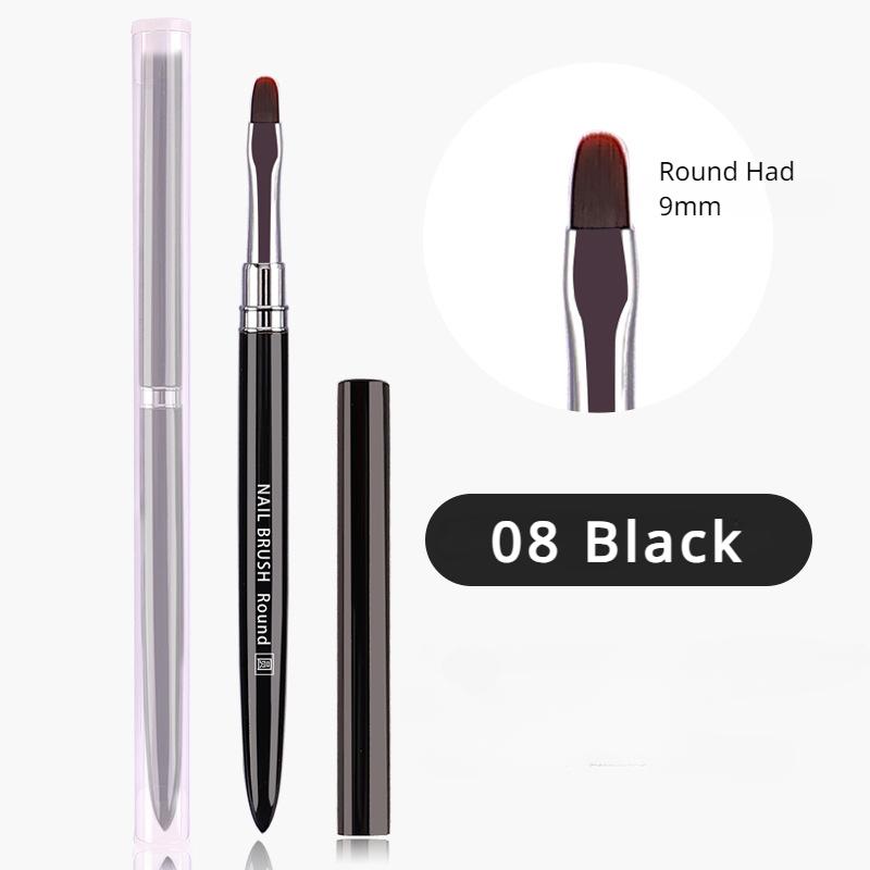 Круглая кисть для дизайна ногтей с плоской головкой, УФ-гель для наращивания ногтей, рисование, рисунок, ручка для резьбы, набор инструментов для маникюра «сделай сам» Round Head чёрный
Круглая кисть для дизайна ногтей с плоской головкой, УФ-гель для наращивания ногтей, рисование, рисунок, ручка для резьбы, набор инструментов для маникюра «сделай сам» Round Head чёрный