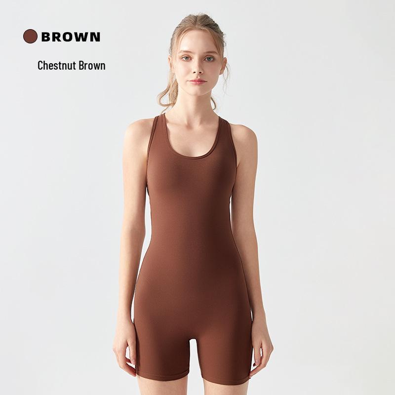 Women s Sleeveless Cut-Out Back Fitness Jumpsuit with Chest Pads - High Elastic, Breathable Medium
Women s Sleeveless Cut-Out Back Fitness Jumpsuit with Chest Pads - High Elastic, Breathable Medium