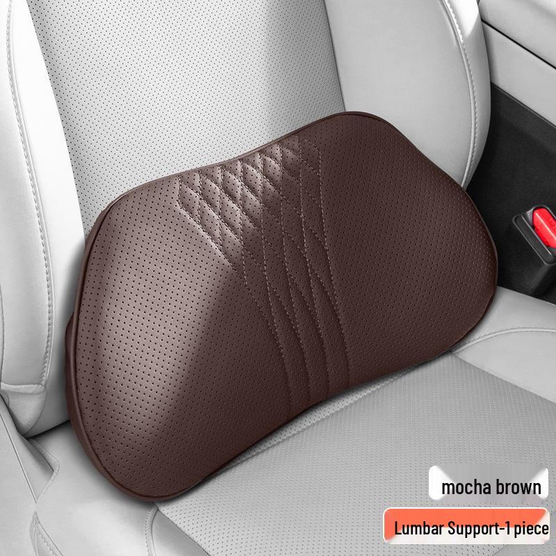 BMW/Mercedes-Benz Breathable Volcano Red Lumbar Support Pillow - Nappa Leather
BMW/Mercedes-Benz Breathable Volcano Red Lumbar Support Pillow - Nappa Leather