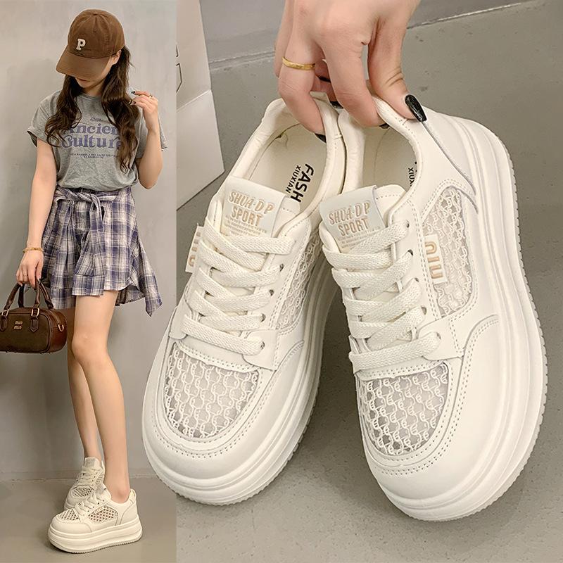 2025 spring fashion women s casual shoes soft sole not tired feet high sense white shoes niche sports board shoes 40 червоний
2025 spring fashion women s casual shoes soft sole not tired feet high sense white shoes niche sports board shoes 40 червоний