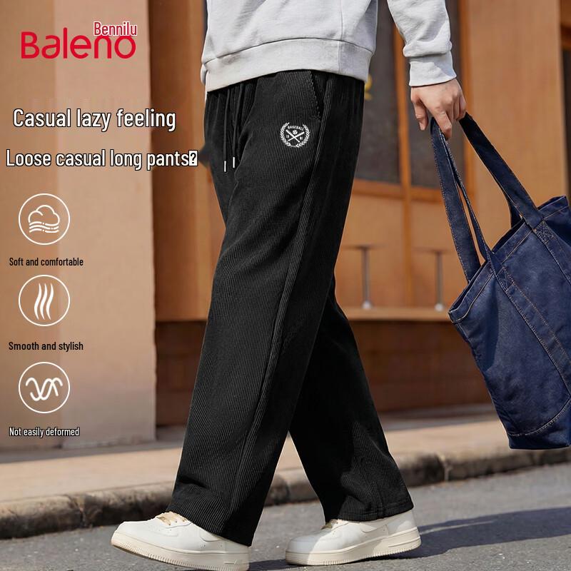 Baleno Men s Loose Straight-Leg Chenille Drawstring Pants 3XL
Baleno Men s Loose Straight-Leg Chenille Drawstring Pants 3XL