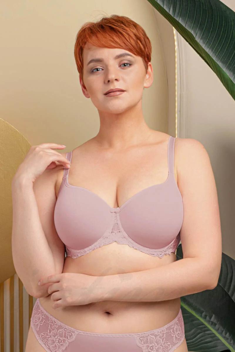 Бюстгальтер з ущільненої чашкою Dimanche Lingerie (69112) 80E рожевий
Бюстгальтер з ущільненої чашкою Dimanche Lingerie (69112) 80E рожевий