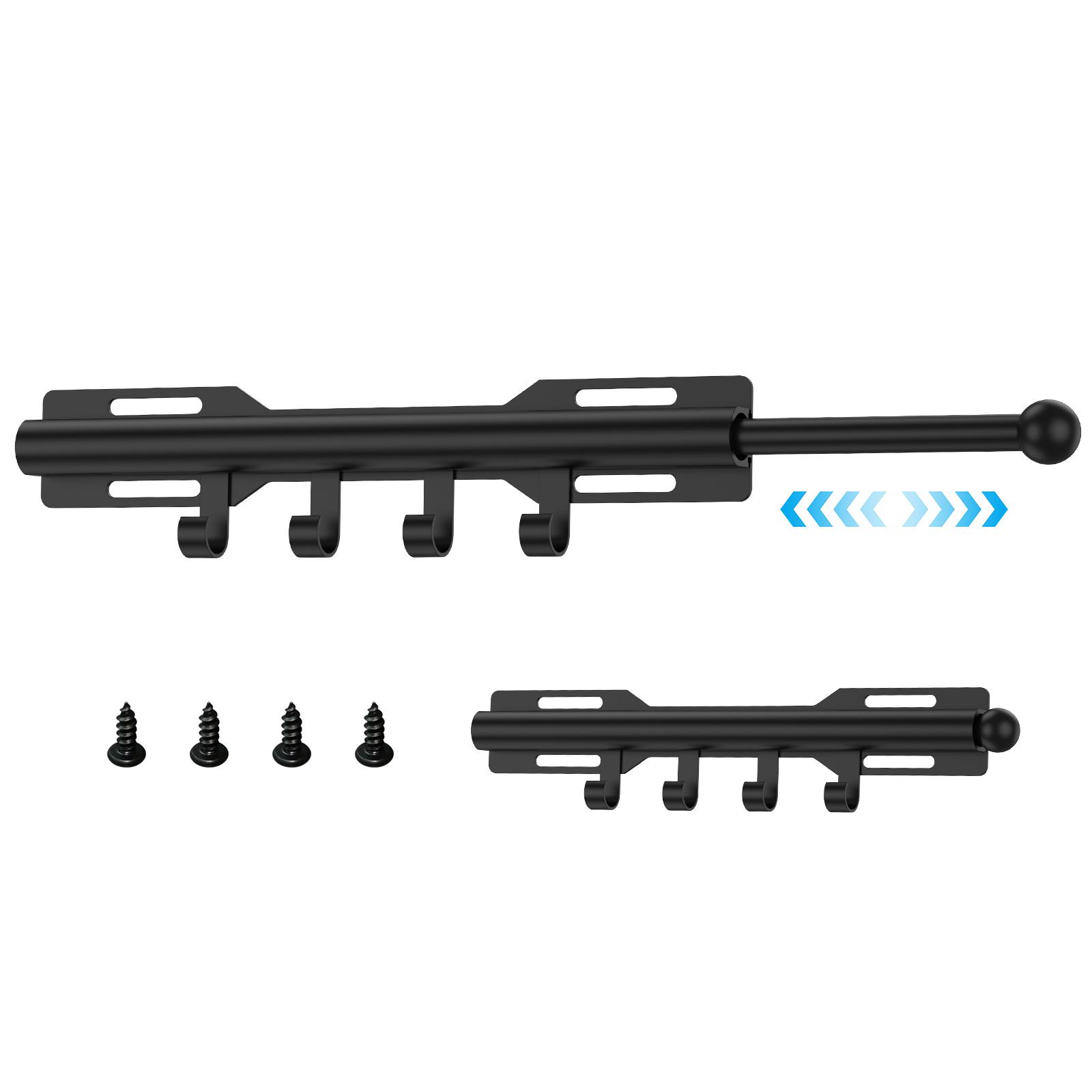 Closet Valet Rod Metal Retractable Wardrobe Clothing Rail With 4 Hook Pull-Out Closet Rod Hanger Rack
Closet Valet Rod Metal Retractable Wardrobe Clothing Rail With 4 Hook Pull-Out Closet Rod Hanger Rack