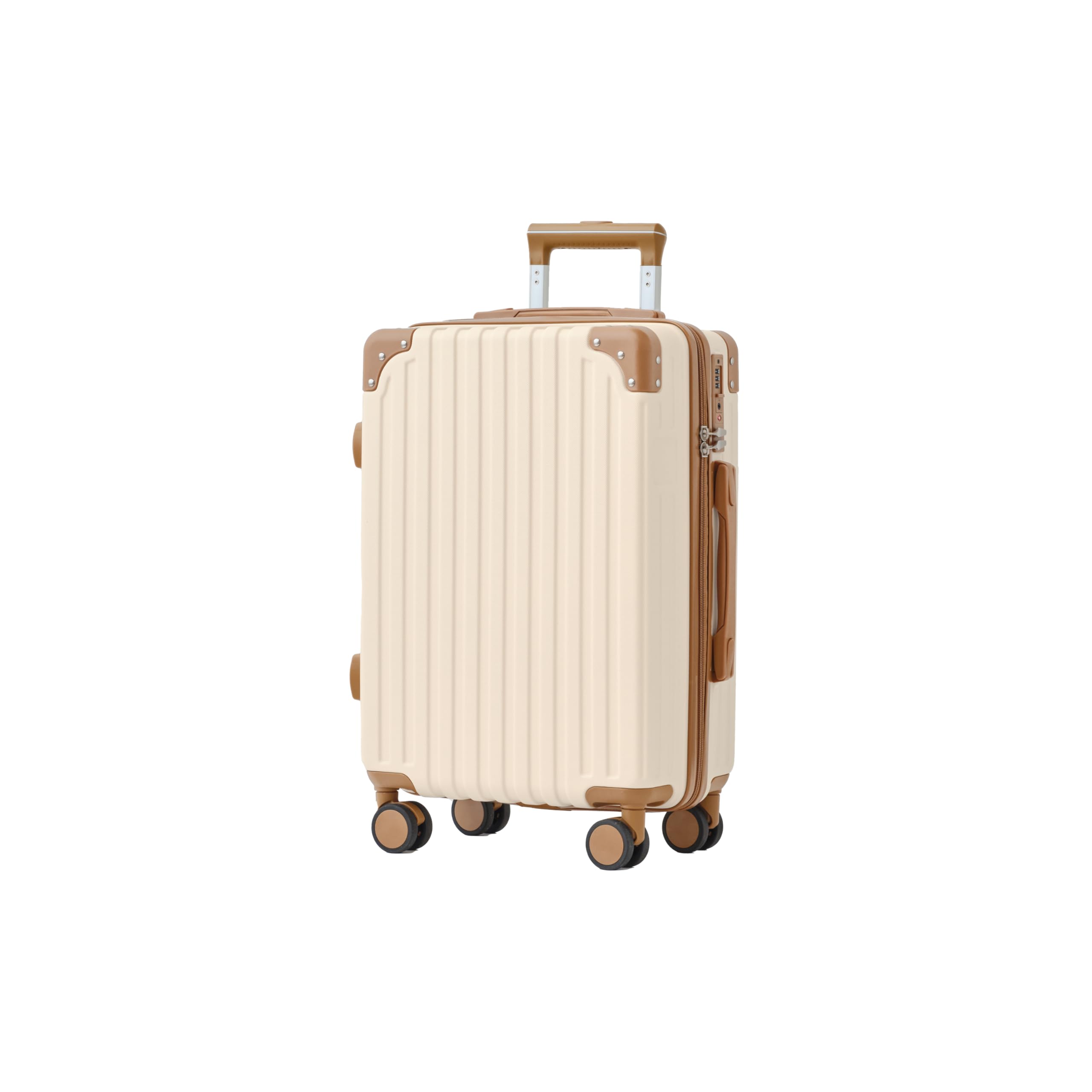 Suitcase Carry Case Carry Bag Lightweight Shockproof Silent 8 wheel casters for easy International standard TSA lock system Single item S size Beige бежевий
Suitcase Carry Case Carry Bag Lightweight Shockproof Silent 8 wheel casters for easy International standard TSA lock system Single item S size Beige бежевий