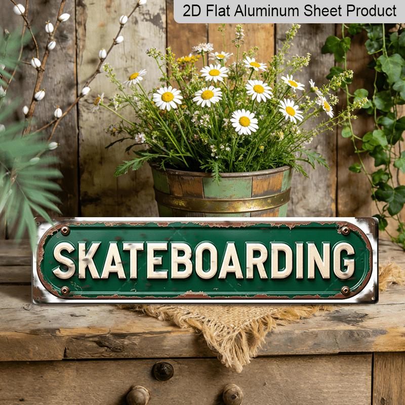 15.7×3.94inch Retro Skateboard Metal Sign Suitable for Room, Garage, for Man Cave - Vintage Skateboarding Dr Street Aluminum decorative sign, Wall 40cm x 10cm
15.7×3.94inch Retro Skateboard Metal Sign Suitable for Room, Garage, for Man Cave - Vintage Skateboarding Dr Street Aluminum decorative sign, Wall 40cm x 10cm