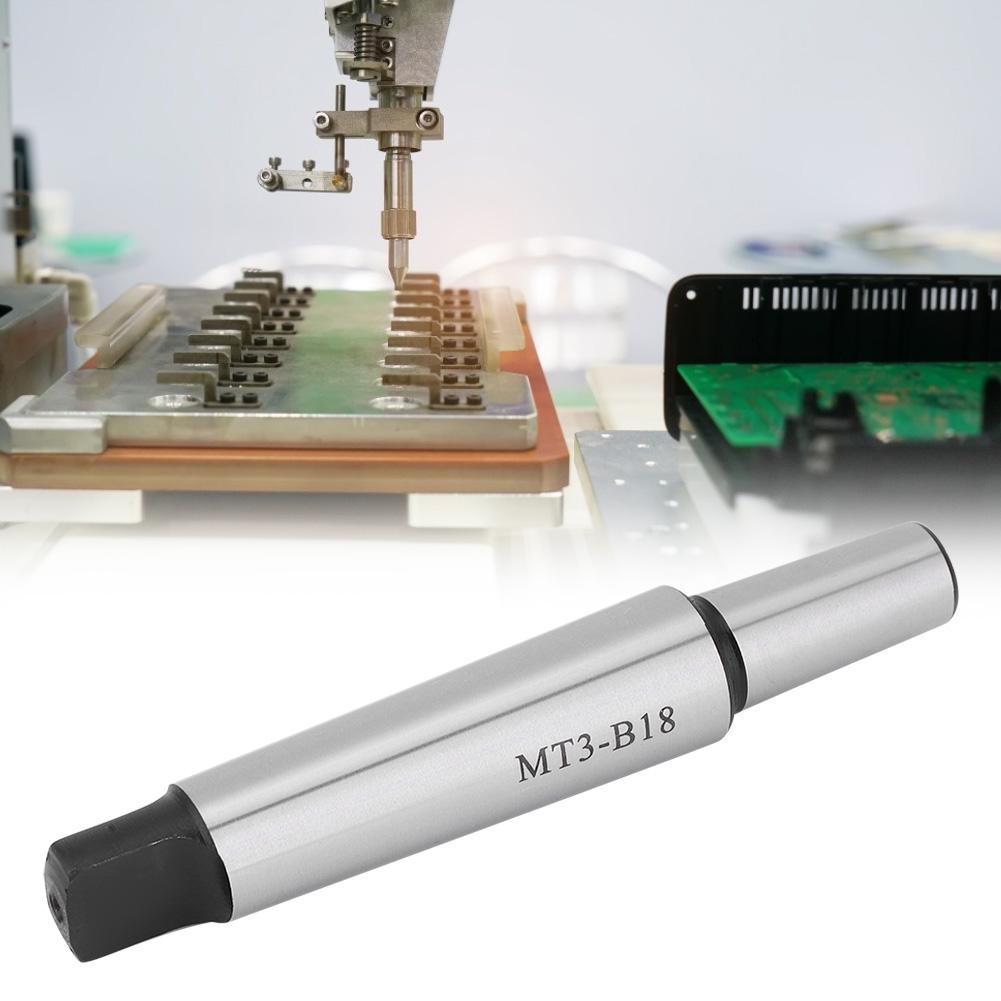 Оправка сверлильного патрона MT3B18 с хвостовиком и коническим хвостовиком Морзе
Оправка сверлильного патрона MT3B18 с хвостовиком и коническим хвостовиком Морзе