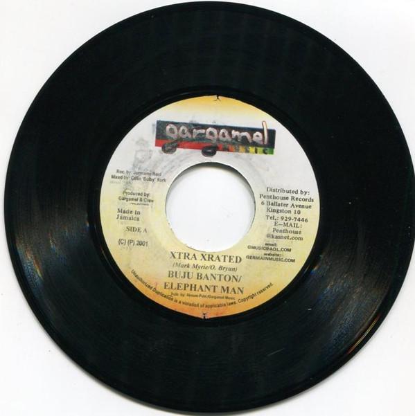 7inch Record BUJU BANTON & ELEPHANT MAN - Xtra Xrated NONE Gargamel Music 2001 Jamaica Reggae, Ska & Dub Used
7inch Record BUJU BANTON & ELEPHANT MAN - Xtra Xrated NONE Gargamel Music 2001 Jamaica Reggae, Ska & Dub Used