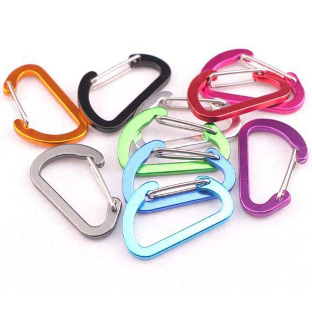 10pcs Multicolor Aluminium Climbing Button Safety Key Buckle New Buckle Keychain Outdoor Sports
10pcs Multicolor Aluminium Climbing Button Safety Key Buckle New Buckle Keychain Outdoor Sports